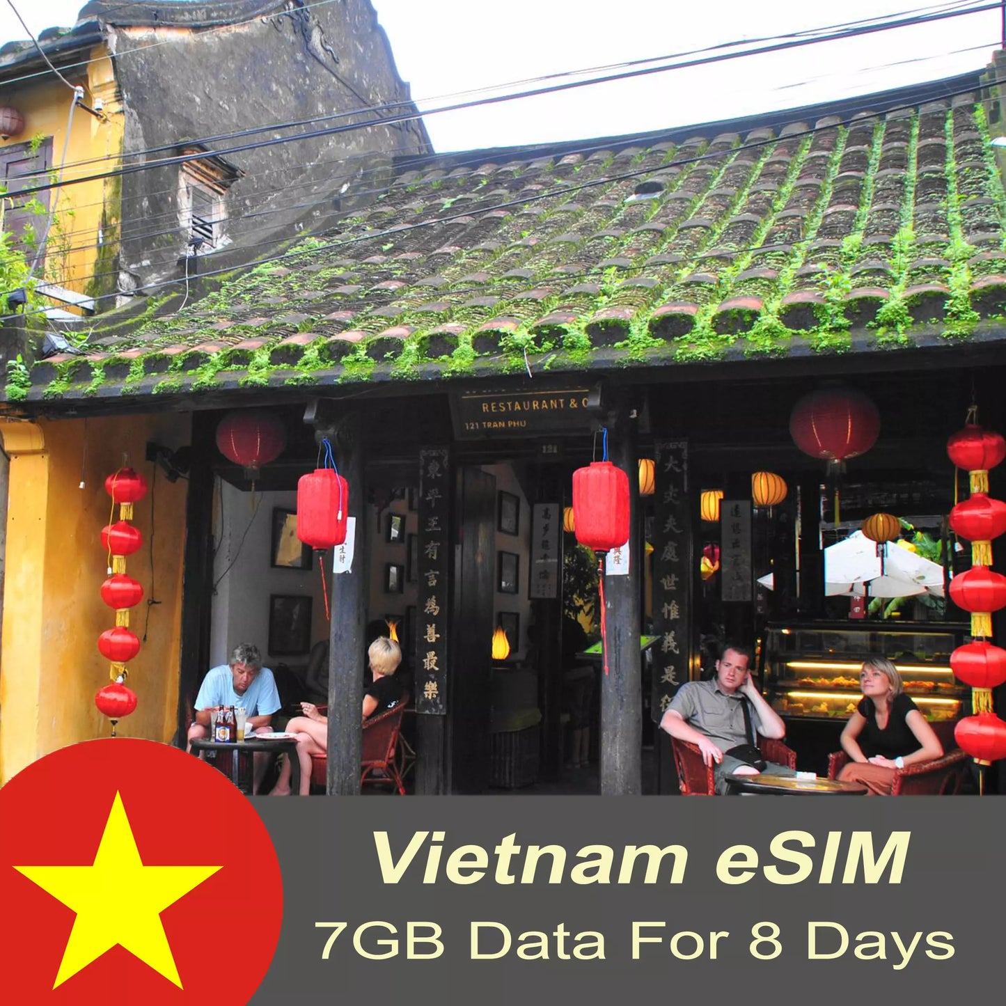 Vietnam Tourist eSim 7GB - 8 days