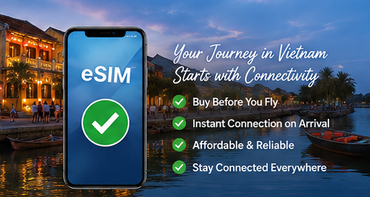 Best eSIM for Vietnam from India (2026 Guide) | Plans, Setup & Tips