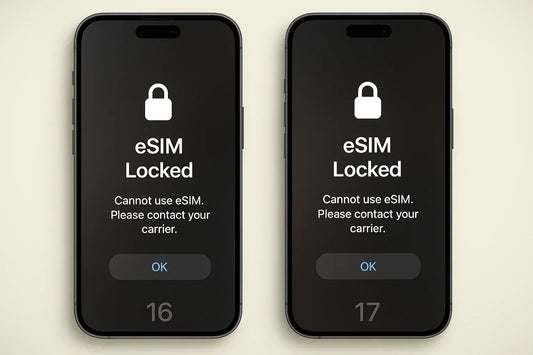 Why my iphone is not compatible with esim?