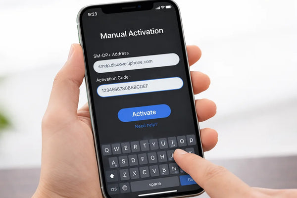 Enter activation details
