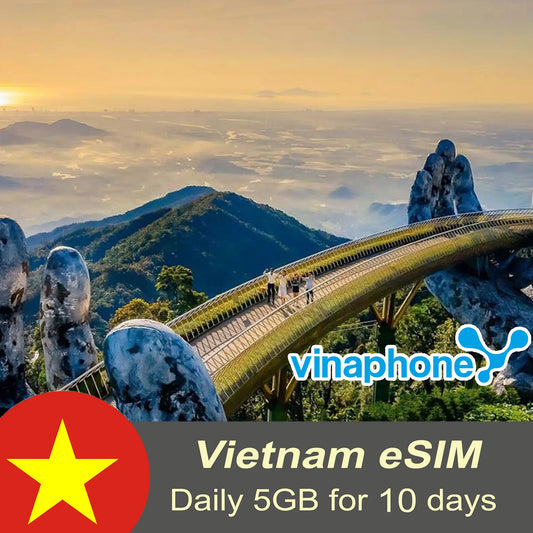 Vietnam eSIM Daily 5GB + Free Calls for 10 days